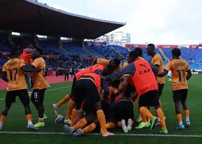 شادی گل بازیکن زامبیا بدفرجام شد (عکس)