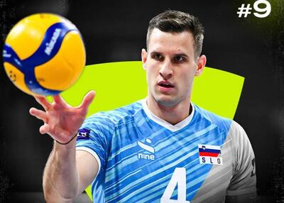 نهمین والیبالیست برتر جهان معرفی شد