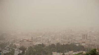 دوباره، گرد وغبار هوای البرز را بلعید