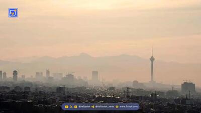 شاخص آلودگی هوای تهران چهارشنبه ۳ دی/ وضعیت قرمز هوای پایتخت