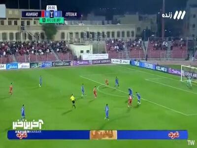 اشتباه خطرناک آدان؛ توپ از کنار دروازه به بیرون رفت