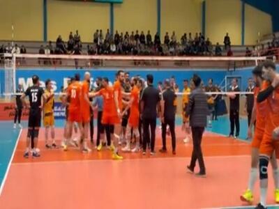 درگیری بازیکنان مس و شهداب