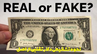  نحوه تشخیص دلار تقلبی از اصل، روش های ساده و قابل دسترس + تصویری