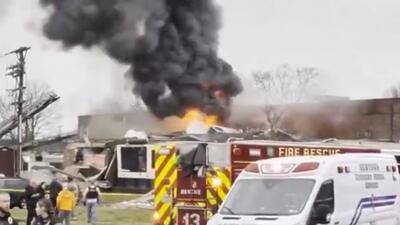  انفجار و آتش‌ سوزی خانه سالمندان در پنسیلوانیا آمریکا