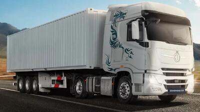 بررسی کامیون کشنده دانگ فنگ GX560 سایپا دیزل