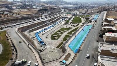  افتتاح پارک ۵ هکتاری معلم در سنندج