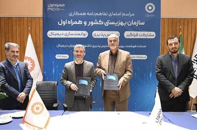 امضای تفاهم‌نامه همکاری همراه اول و سازمان بهزیستی برای توانمندسازی اجتماعی