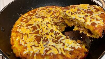  طرز تهیه املت گوشت چرخ کرده / صبحانه یا شام خوشمزه و راحت