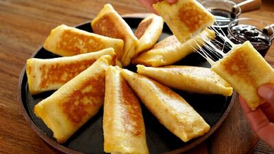  طرز تهیه یک صبحانه ی بی نقص (نان تست/ تخم مرغ/ موز/ پنیر )