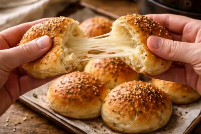  طرز تهیه نان پنیری نرم و خوشمزه به روشی ساده و ارزان
