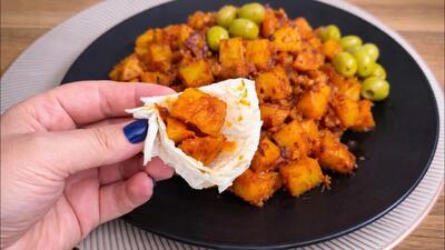  وقتی غذا نداری این غذای نونی نجات دهنده ست