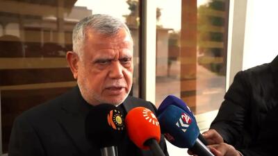 العامری: انحلال نیروهای الحشد الشعبی شایعه است