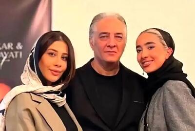 «ایرج نوذری» در مراسم عروسی‌اش در کنار «گوگوش»؛ سال 1370