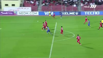 ببینید؛ گل اول استقلال به المحرق توسط قلی‌زاده دقیقه 14