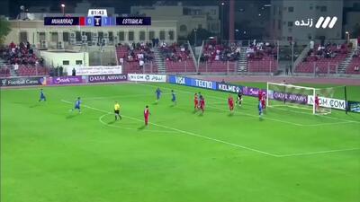 فیلم | گل دوم استقلال توسط نازون؛ تیر خلاص استقلال به المحرق