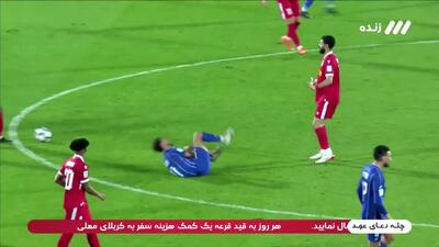  فیلم| شوک در خط دفاع المحرق؛ اخراج بازیکن کلیدی تیم بحرین برابر استقلال