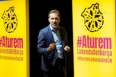 کمپینی پر سر و صدا با وعده بازگرداندن مسی به بارسلونا