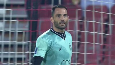 واکنش دیدنی آدان مانع گل اول المحرق مقابل استقلال شد