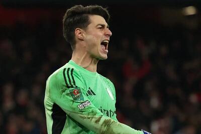 دروازه‌بان آرسنال و افشای راز مهار پنالتی لاکروا