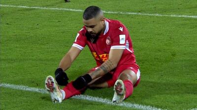 خوش شانسی استقلال/ بی دقتی مهاجم المحرق مانع گل اول مقابل استقلال در دقیقه 75 شد