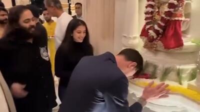 لیونل مسی و ادای احترام به خدایان هندوستان