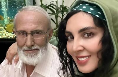  عکس| سفر زمان؛ چهرۀ «لیلا بلوکات» در ۱ سالگی در آغوش پدر و مادرش