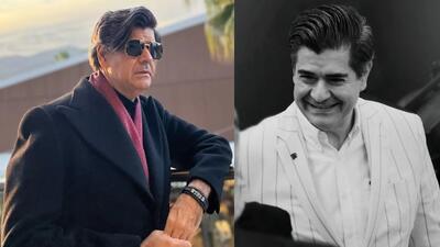 عکسی باورنکردنی از سالار عقیلی در کنار پسرش | گلی شی