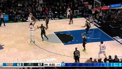  ویدئو:  خلاصه بسکتبال مینه سوتا تیمبرولوز - نیویورک نیکس