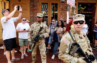  اعزام نیروهای گارد ملی آمریکا به نیواورلئان