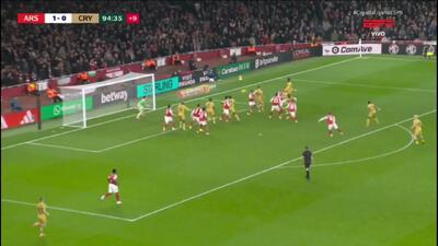 ویدیو: گل اول کریستال پالاس به آرسنال توسط مارک گوئهی