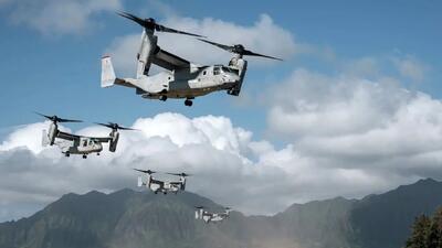 پرواز ۱۰هواپیمای سی‌وی۲۲ ارتش آمریکا؛ تحرکات نیروهای ویژه نظامی افزایش یافت