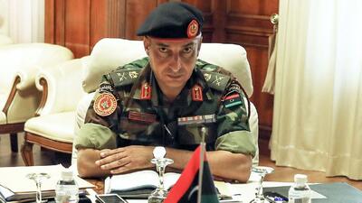  هواپیمای حامل فرمانده ارتش لیبی سقوط کرد