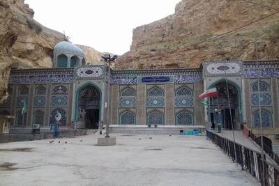  ناپایداری صخره‌ها؛  چالش اصلی حرم بی‌بی حکیمه (س) کهگیلویه و بویراحمد