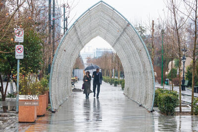  آلودگی هوای تهران از چهارشنبه؛ برف و باران می‌بارد