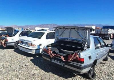  توقیف ۱۷ خودروی حامل محموله کالای قاچاق در مرز سیستان و بلوچستان