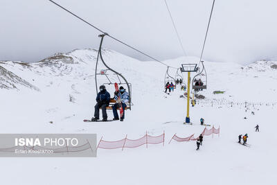 افتتاح پیست اسکی توچال