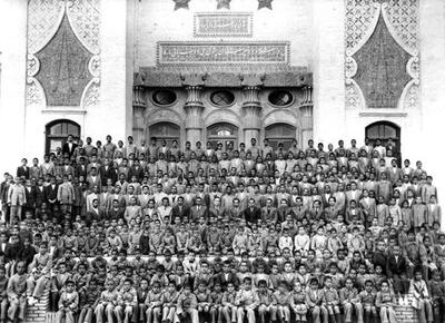  عکس/ سرویس مدارس در زمان پهلوی اول
