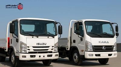 فروش کامیونت اقساطی؛ راهکاری آسان برای خرید کامیونت ایسوزو و کامیونت کاما - مردم سالاری آنلاین
