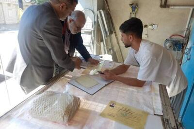  میرزامحمدزاده: کیفیت نان و توزیع آرد در شیروان به‌طور مستمر رصد می‌شود