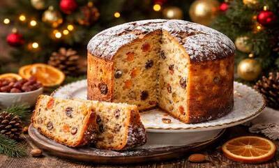  طرز تهیه پانتونه (پنتونه) ایتالیایی؛ نان شیرینی مخصوص کریسمس