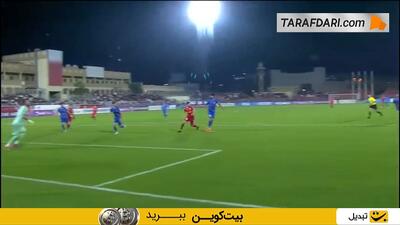 گل داکنز نازون به المحرق (المحرق بحرین 0-2 استقلال) - پارس فوتبال