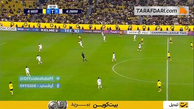 پاس گل دیدنی کریستیانو رونالدو و گل زیبای ژائو فلیکس به الزورا (النصر 4-0 الزورا) - پارس فوتبال