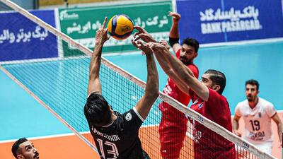 تداوم سلطه قهرمان در لیگ والیبال؛ هشتمین برد متوالی فولاد سیرجان به ثبت رسید - پارس فوتبال