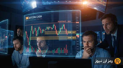 بازار بیت‌کوین کش در آماده‌باش؛ BCH مقاومت ۶۲۴ دلار را می‌شکند یا ریزش ادامه دارد؟