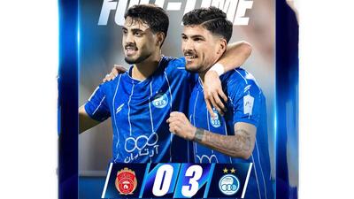 3 گل زیبای استقلال به المحرق / استقلال 3 - المحرق 0
