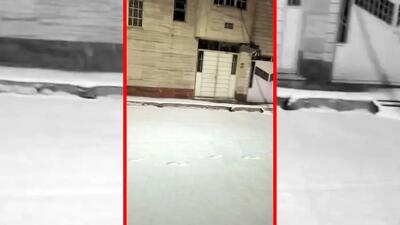  فیلم خیابان‌های پوشیده از برف در زنجان