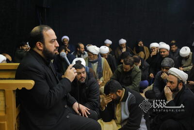 گزارش تصویری: مراسم سوگواری روز شهادت پیشوای دهم شیعیان در موسسه امام هادی (ع)