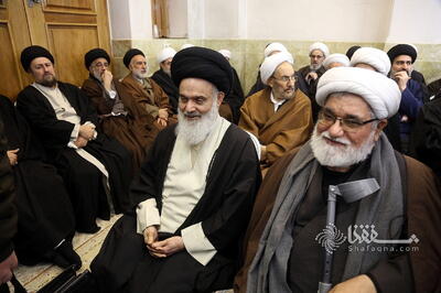 گزارش تصویری: مجلس ترحیم حجت الاسلام صالحی منش