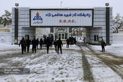 قهرمانان بی‌ادعای زمستان؛ پالایشگاه شهید هاشمی‌نژاد