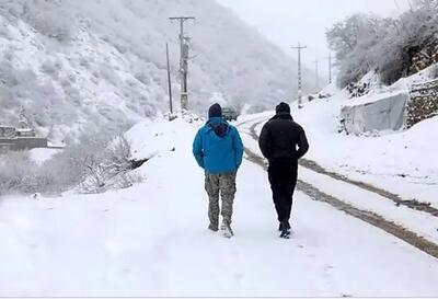 بارش برف و باران در راه شمال و شمال‌غرب؛ هشدار زرد صادر شد